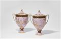 A rare pair of Royal Vienna porcleain vases with chinoiseries - image-1