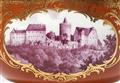 An unusual Meissen porcelain service with palaces in Saxony - image-6