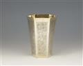 An important Hamburg silver gilt Renaissance beaker - image-1
