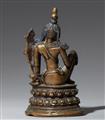 A Tibetan bronze figure of Padmapani. Pala style, 14th century - image-2