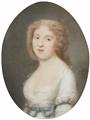 Joseph Friedrich Darbes - Bildnis einer jungen Frau im weißen Musselinkleid - image-1