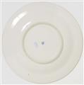 A Vienna porcelain plate with arabesque and carnation decor - image-2