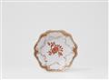 A Meissen porcelain soup bowl from the service with the iron red mosaic border - image-2