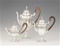 Three Augsburg silver jugs - image-1