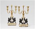 A pair of Parisian candelabra with sphinxes - image-1