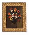 Giuseppe Recco - Blumenvase mit Anemonen und Tulpen
Blumenvase mit Rosen und Tulpen - image-2