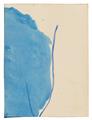 Helen Frankenthaler - Ohne Titel (Original cover for "The Blue Stairs", a book of poetry by Barbara Guest) - image-1