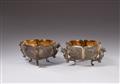 Two silver bowls. Shanghai or Canton. Around 1900 - image-2