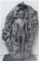 A very large Jain stone stele of Samvara attacking Parshvanatha. India, probably Madhya Pradesh. 9th/10th century - image-4