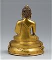 A gilt bronze figure of buddha Bhaisajyaguru (Healing Buddha). 15th/16th century - image-2