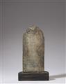 Stele des Vishnu. Schwarzer Stein. Nordost-Indien, Bihar. Pala-Zeit, 12. Jh. - image-2