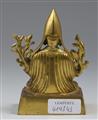 Figur eines Lama. Feuervergoldete Bronze. Südtibet. 18. Jh. - image-2