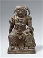 A bronze figure of Zhenwu, the God of the North. Ming dynasty, 16th/17th century - image-1