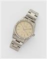 A stainless steel automatic Rolex Air King wristwatch. - image-1