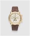 An extremely rare 18k Patek Philippe ref. 3971 gentelman's wristwatch. - image-1