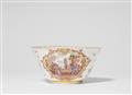 A rare Meissen porcelain slop bowl with early Hoeroldt Chinoiseries - image-1