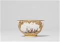 A Meissen porcelain tea bowl and saucer with merchant navy scenes - image-3