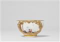 A Meissen porcelain tea bowl and saucer with merchant navy scenes - image-4