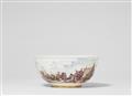 A museum quality Meissen porcelain dish with merchant navy scenes - image-2