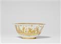 A Meissen Boettger porcelain bowl with Augsburg gildings - image-1