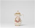 A Meissen porcelain coffee pot with Chinoiserie decor - image-1