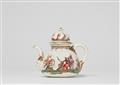 A Meissen porcelain teapot with Chinoiserie decor - image-1