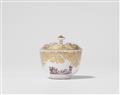 A Meissen porcelain dish and cover with landscape decor - image-2