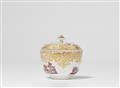 A Meissen porcelain dish and cover with landscape decor - image-3