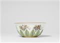 A Meissen porcelain slop bowl with floral decor - image-2