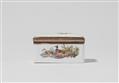 A Berlin KPM porcelain snuff box with poultry and a still life - image-7