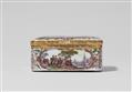 A Meissen porcelain snuff box with idealised landscapes - image-5