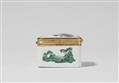 A Meissen porcelain snuff box with hunting scenes - image-6
