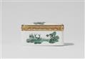 A Meissen porcelain snuff box with hunting scenes - image-7