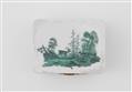 A Meissen porcelain snuff box with hunting scenes - image-9