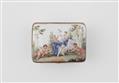 A porcelain snuff box with allegories of love - image-1