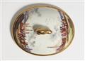 A Meissen porcelain sugar box with merchant navy scenes - image-3