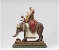 An elephant with a Mahout and Maharani - image-2