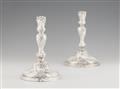 From the Dresden court silver:
A pair of candlesticks made for Prince Elector August II of Saxony - image-2