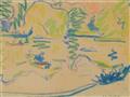 Ernst Ludwig Kirchner - Kahnfahrer auf einem Parksee - image-1