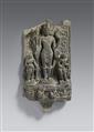 Stele des Vishnu. Grauer Stein. Nordost-Indien, Bihar. Pala-Zeit. 11./12. Jh. - image-1