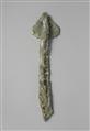 A gray jade ruyi-sceptre. Around 1900 - image-2