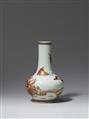 An iron-red and gilt decorated bottle vase. Republic period (1912–1949) - image-3