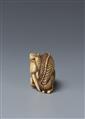 An ivory netsuke of a dragon. 18th century - image-3