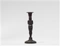 A cast iron candlestick formed as an Egyptian lady - image-2