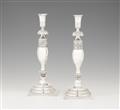 A pair of Berlin silver candlesticks - image-1