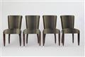 Set of four upholstered chairs - image-1