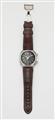 A stainless steel Officine Panerai Radimoir GMT Alarm gentleman´s wristwatch - image-1