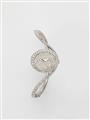 An 18k gold quartz Chopard diamond wristwatch - image-1