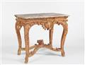 A Fulda giltwood console table - image-1