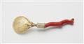 An important coral-handled silver gilt renaissance spoon - image-2